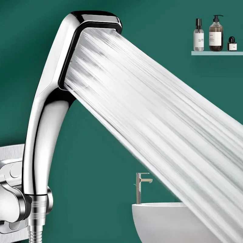 Bathroom Accessories Shower Head High Pressure Large Water Output Universal Adaptation Pressurized Hand Shower Nozzle Water C251220
