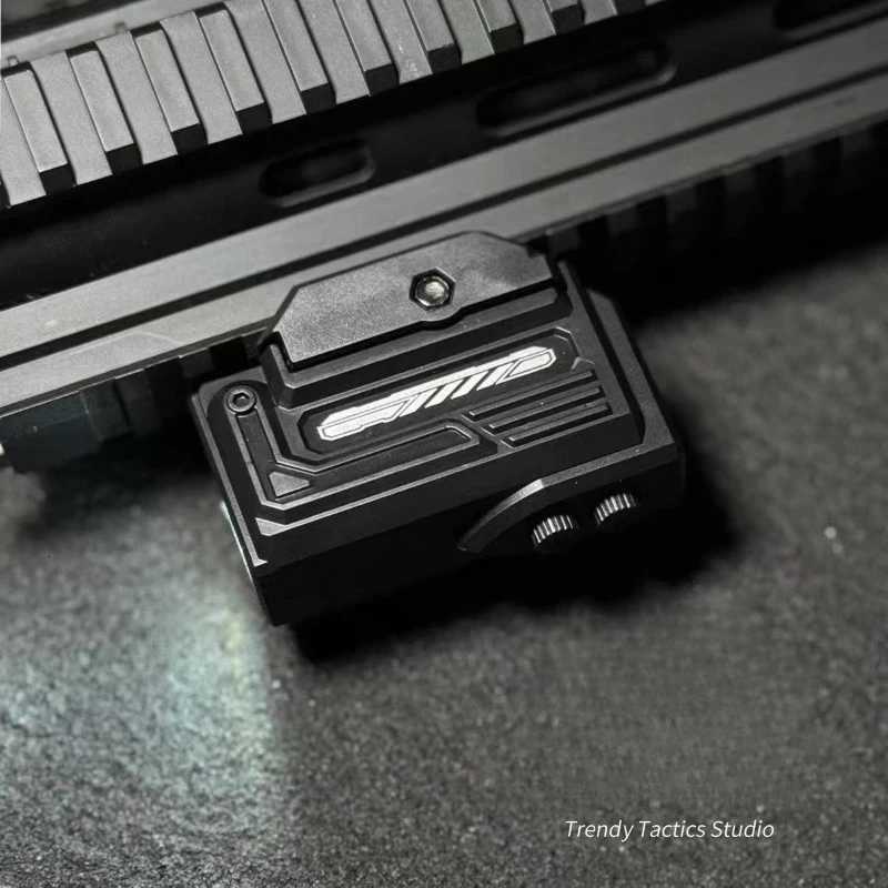 HOT Two-in-one High-intensity Flashlight Laser Pointer Fits 20mm Rail for Toy Airsoft Guns Hunting CS Matches WargamesT251220