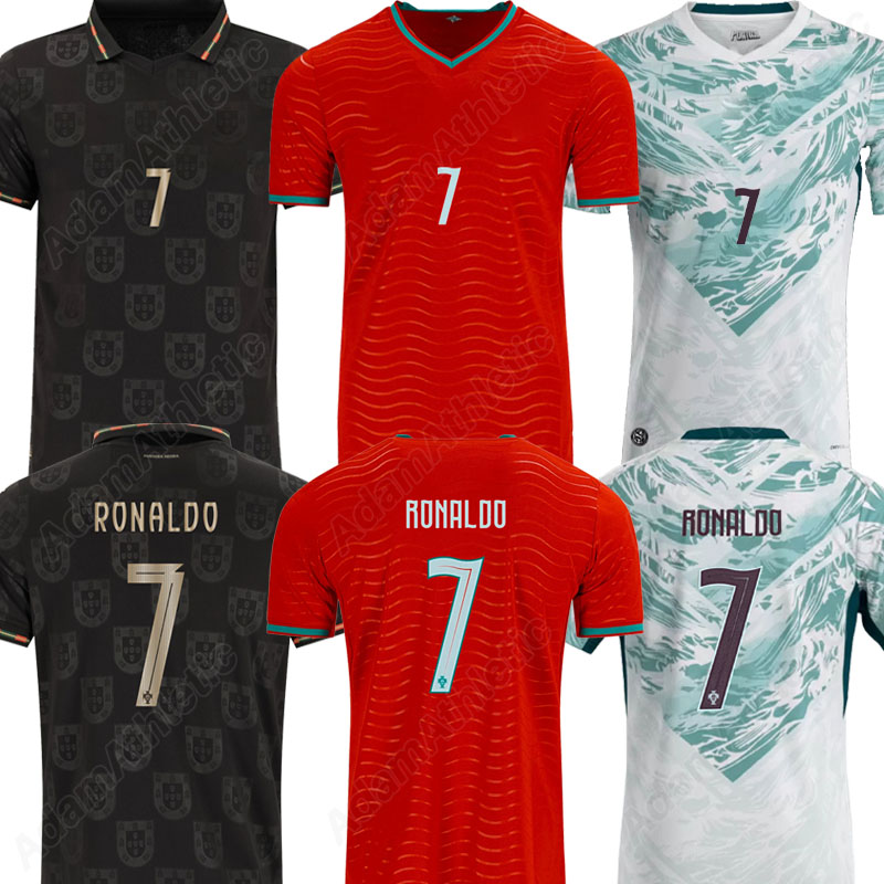 Portugal jerseys 2026 world cup kit RONALDO Eusebio Black Panther special shirts 26 27 B.FERNANDES BERNARDO G.RAMOS RUBEN DIAS jersey kids kit player version