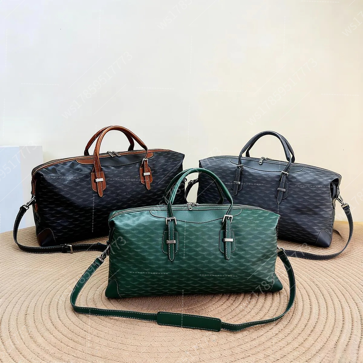 Designer Women Men Large Capacity sports travel BOEINGS bags new Fashion trend Genuine Leather trunk Crossbody Shoulder Bag handle large versatile bag