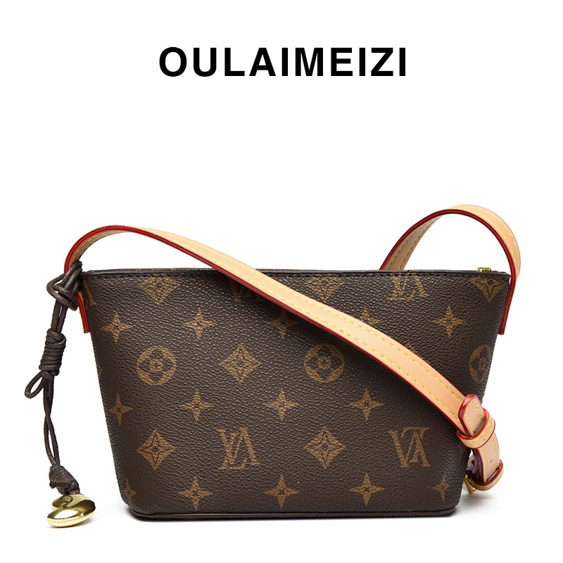 OULAIMEIZI Designer Bag 2025 new high-quality classic printed flap simple large capacity fashionable cross body bag for women