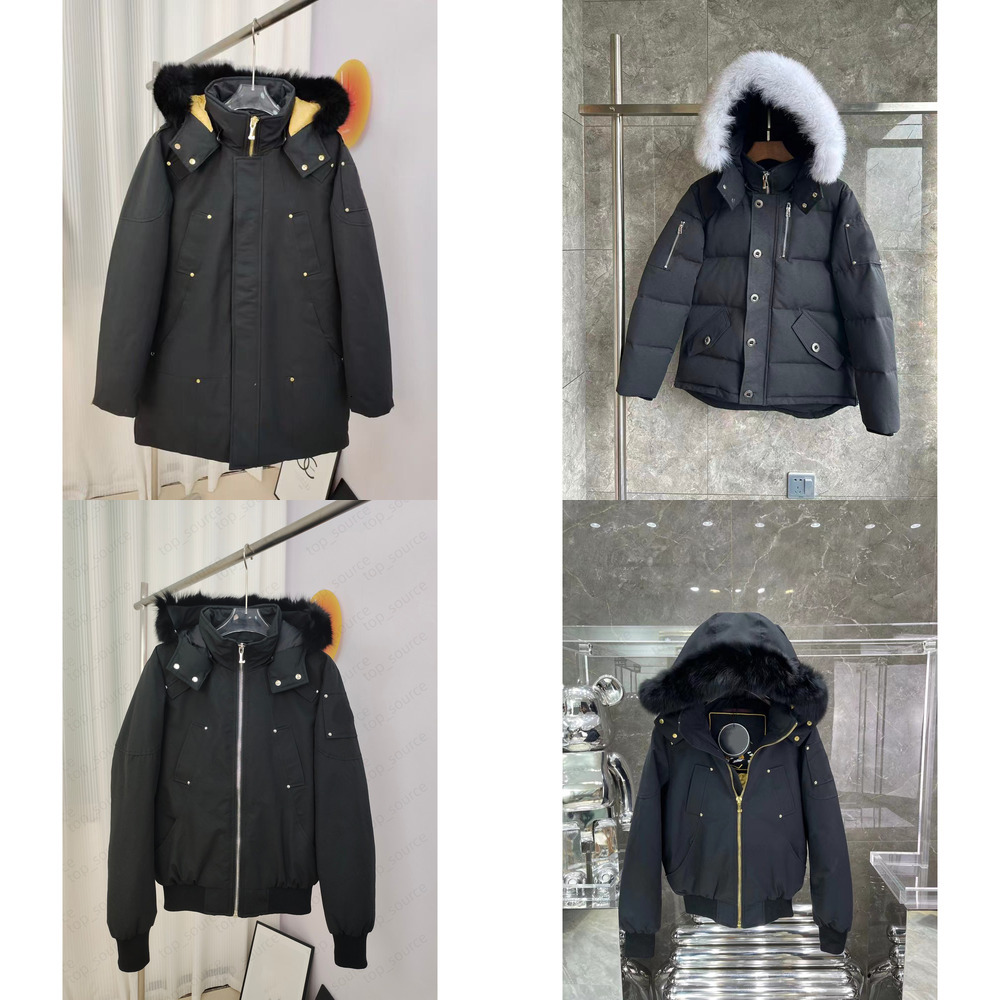 Top quality Positive Feedback Moose Jacket Designer knuckless Jacket Winter Jacket Moose Outdoor Casual Windproof Women Men's Coat Waterproof Snowproof Coats