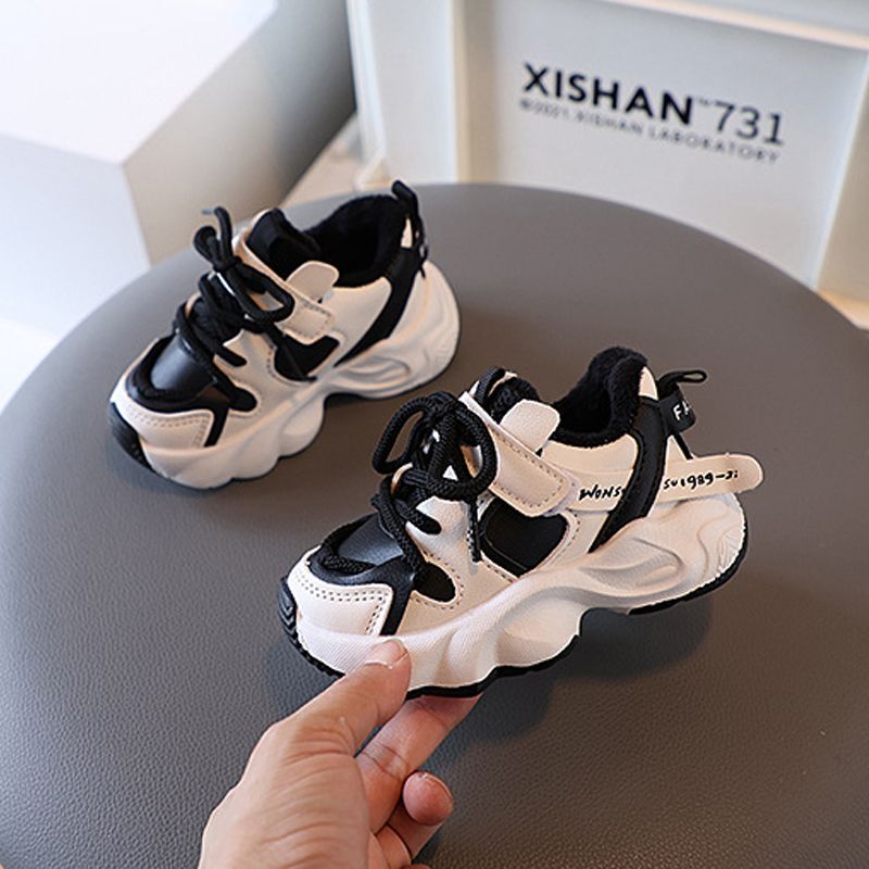 Baby Toddler Winter For Boys Girls Warm Little Kids Enfant Casual Sneakers Non-slip Children Sport Shoes Size 21 - 30 H260207 H260305