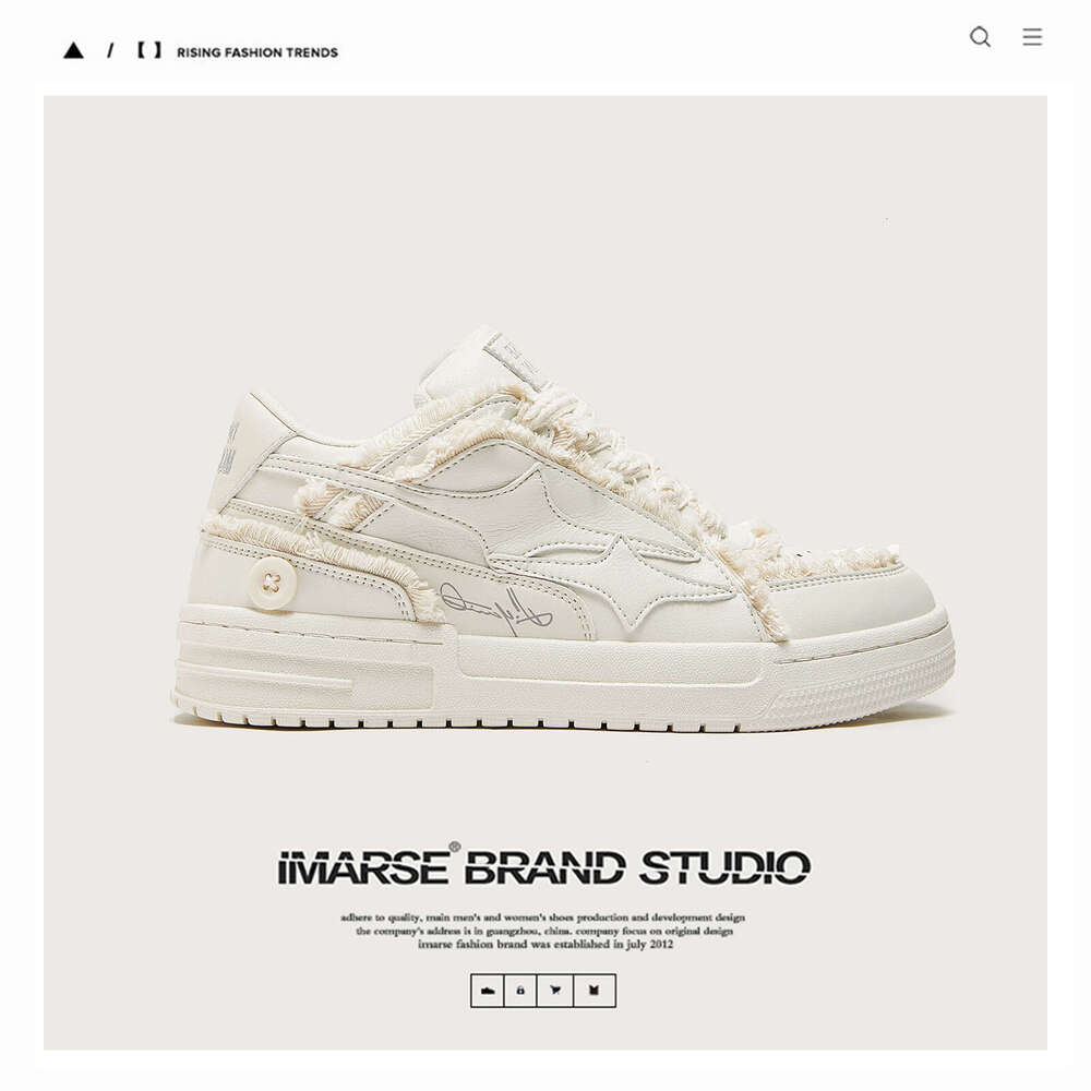 Designer brand Shoe Brand Trend Korean Style Casual Breathable White Men's Sneakers Unisex Couple Shoes