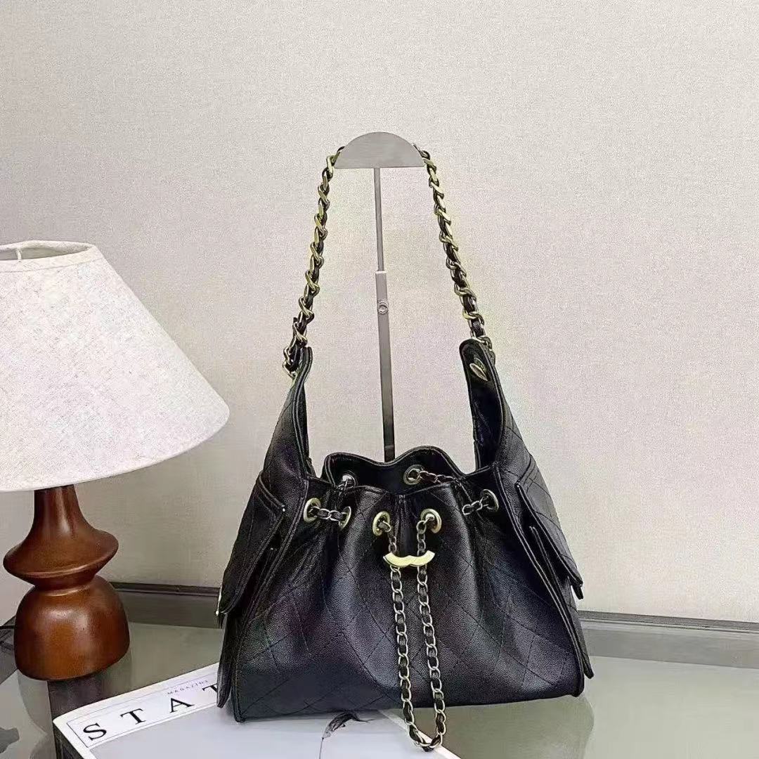 designer shoulder Bag luxury Bags High Quality fashion handbagstote bag Lingge frosted leather chain Crossbody bag outdoor Genuine Leather shoulder bag