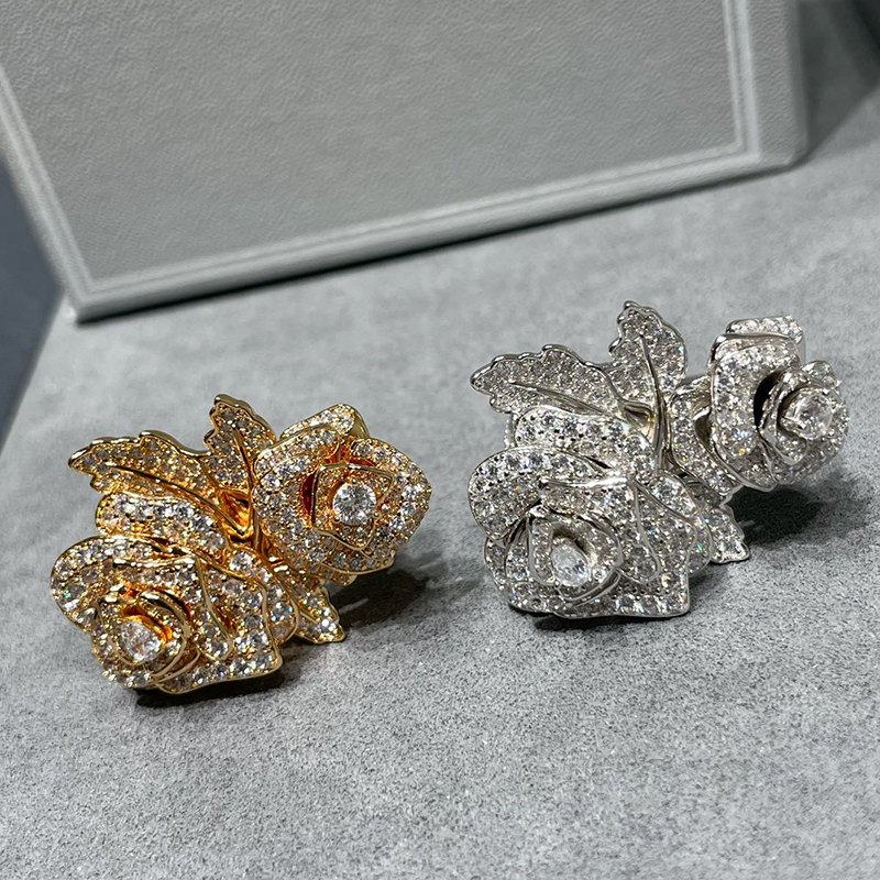 ADITA Designer rose ring for women couple rings top quality US size details same as the counter products With box anniversary gift brand designer j005