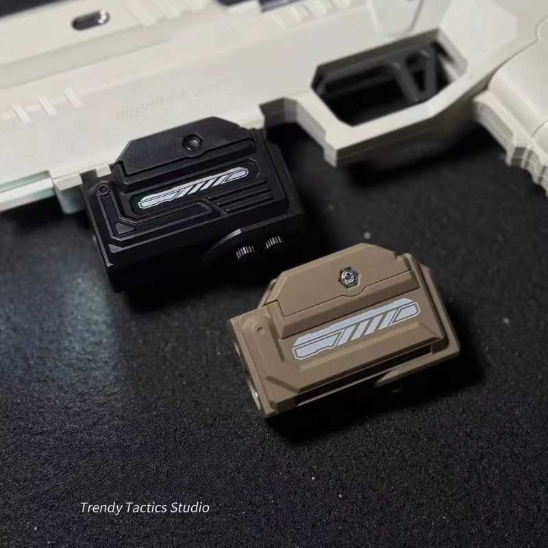 HOT Two-in-one High-intensity Flashlight Laser Pointer Fits 20mm Rail for Toy Airsoft Guns Hunting CS Matches WargamesT251220