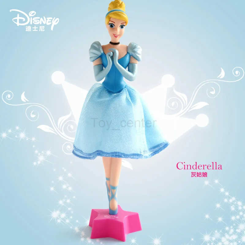 Disney New Princess Modeling Kawaii Elsa Snow White Cinderella Bell Creativity Lovely Pen Cartoon 07mm Ballpoint Pen Girl Gift H251220