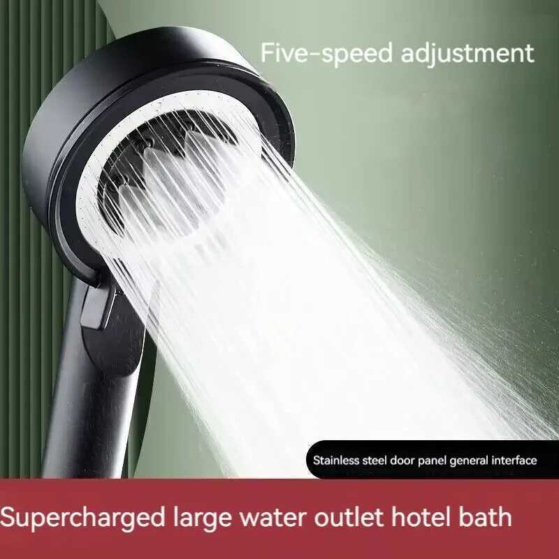 5 Modes Shower Head High Pressure Showerhead Portable Filter Rainfall Faucet Tap Bathroom Bath Home Innovative Accessories C251220