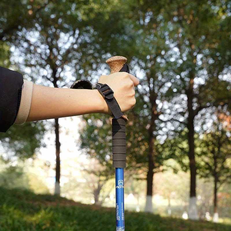 Outdoor Hiking Poles Walking Stick Strong Aluminum Alloy Material for Outdoor Hiking Camping Adventure Hiking Accessories Stick G251220