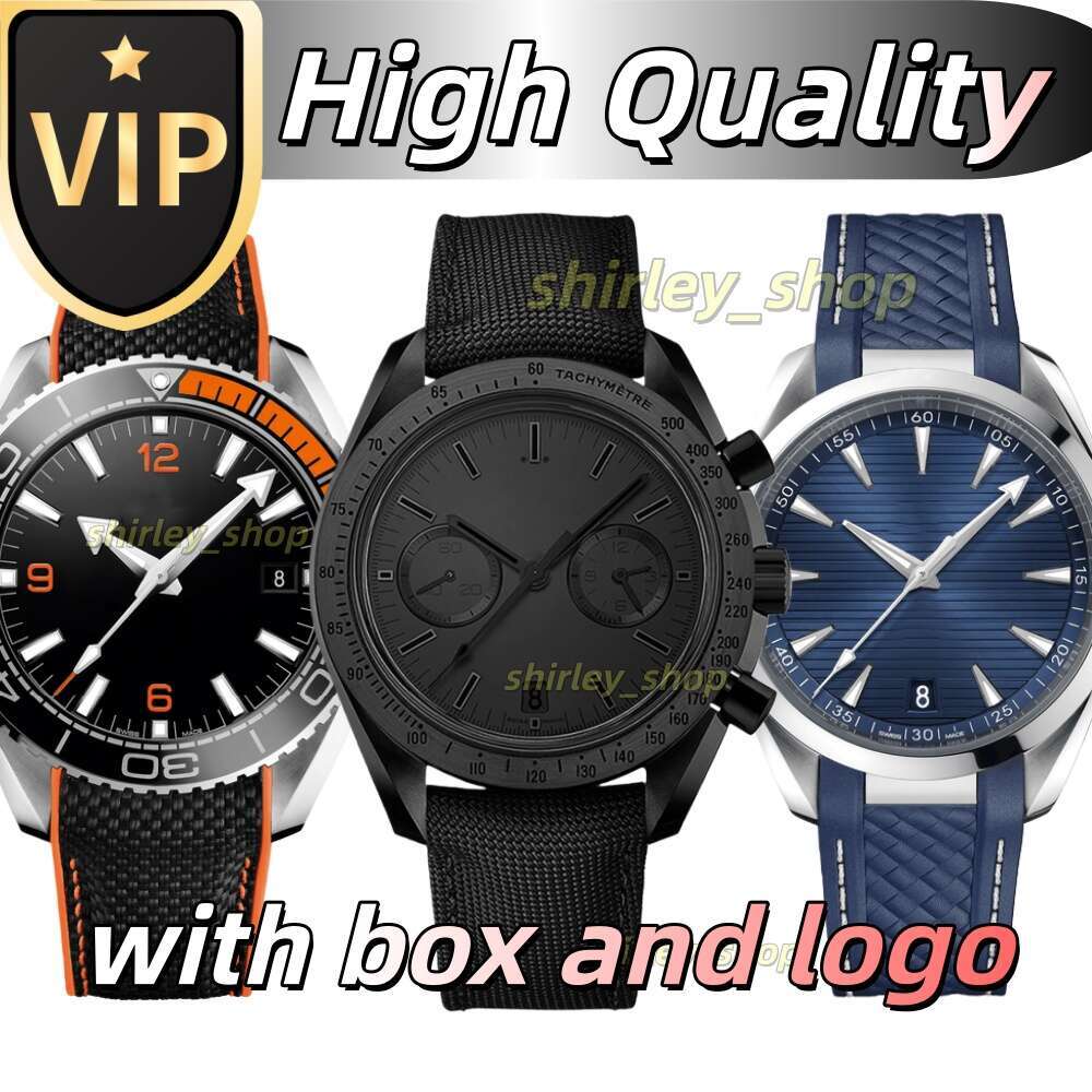2026 10A seamasters 300 omgegawatchs Automatic Luxury designer Mens Watches James Bond Mens Watch 007 Chronograph Automatic/quartz Movement Watch With Box f741