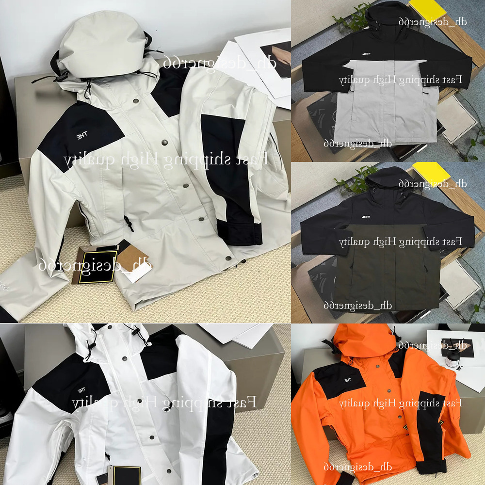 Top quality mens windbreaker designer norths womens jacket Outdoor casual classic windbreaker jacket thickened warm long hooded coat men father gift jackets 4c