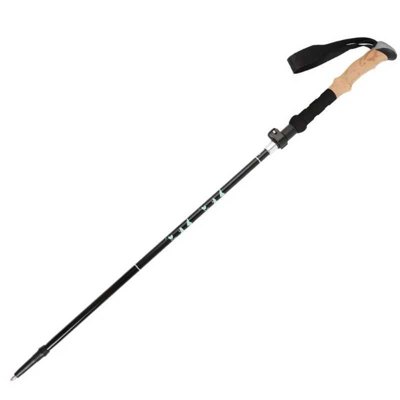 Ultralight Foldable Trekking Poles 5 Section Walking Sticks EVA Handles Quick-Lock Adjustment Portable for Hiking Camping G251220