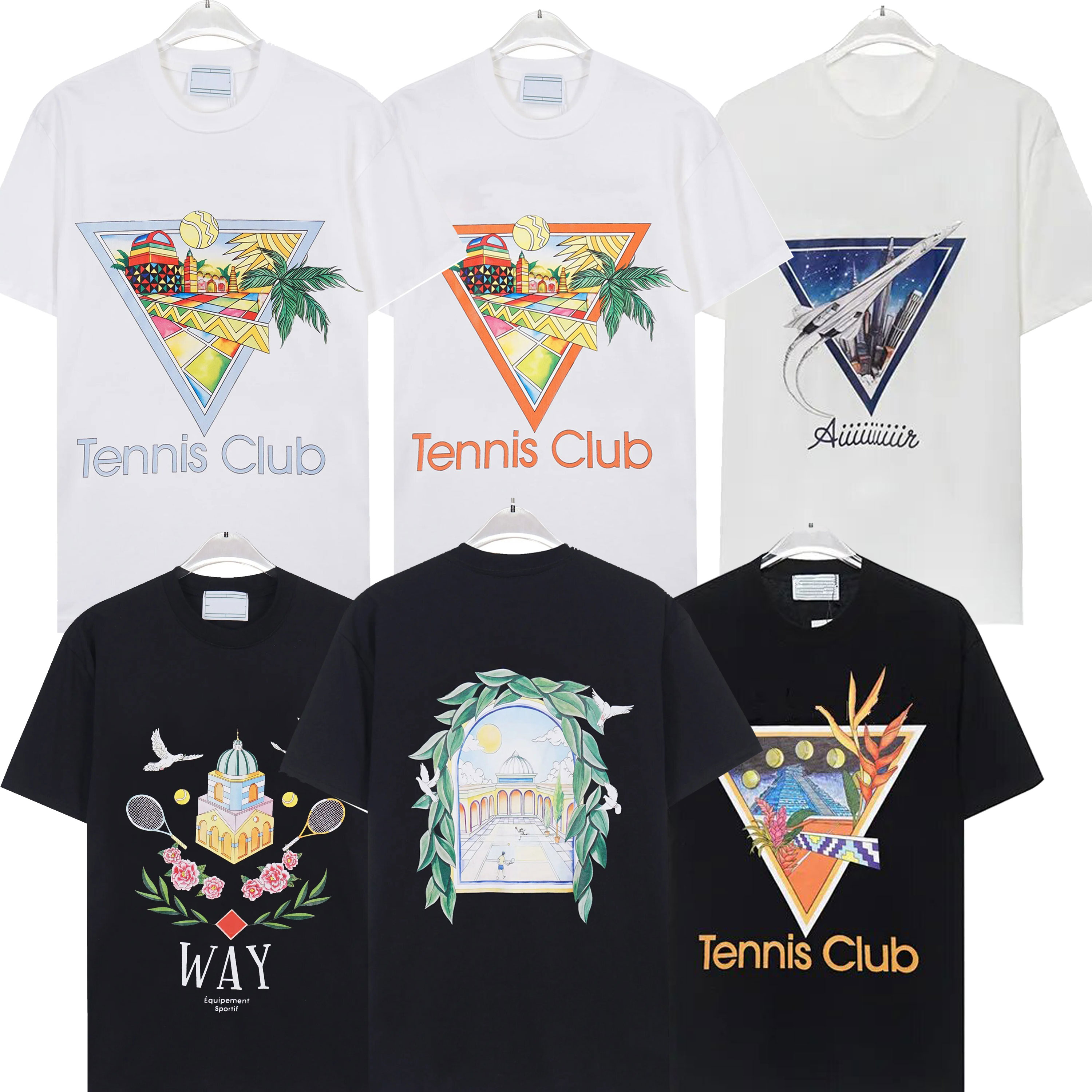 designer shirts t shirt mens designer clothes shirts shirts for men designer Summer short sleeve men's T-shirt Tee Casual Cotton Man Clothing Tee black white good shirt