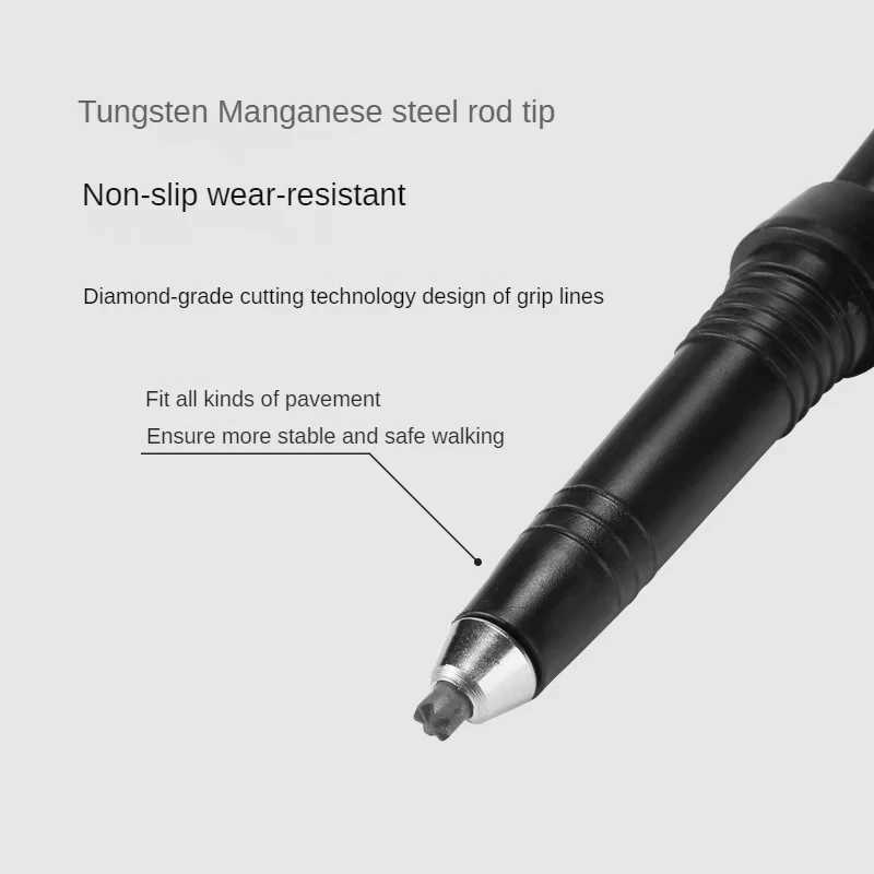 Collapsible Hiking Stick-LightweightFoldable Retractable Trekking Poles with Adjustable Heights-Walking BackpackingCamping G251220