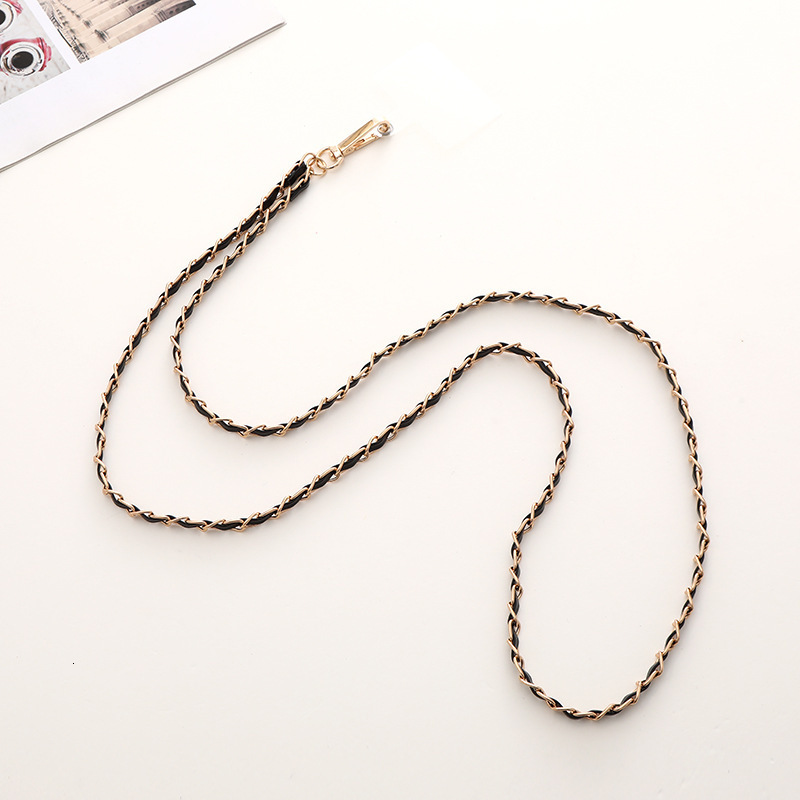 Cross-Border Metal Case Lanyard 20Cm Shoulder Strap Phone Crossbody Anti-Drop Anti-Lost Chain