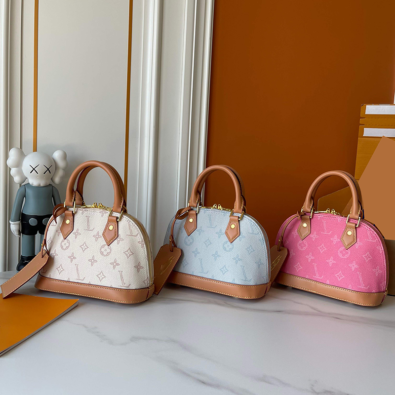 Designer Bag Tote Shoulder Bags Luxury Handbags Bb Women's Fashion Designed Flower Floral High Quality Large Capacity Shell Checker Bag