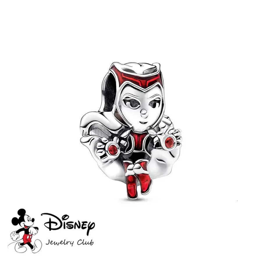 Disney Charms Marvel Spider-Man Iron Man Hulk Scarlet Witch Captain America Beads Fit Original Bracelets DIY Jewelry Gift H251220