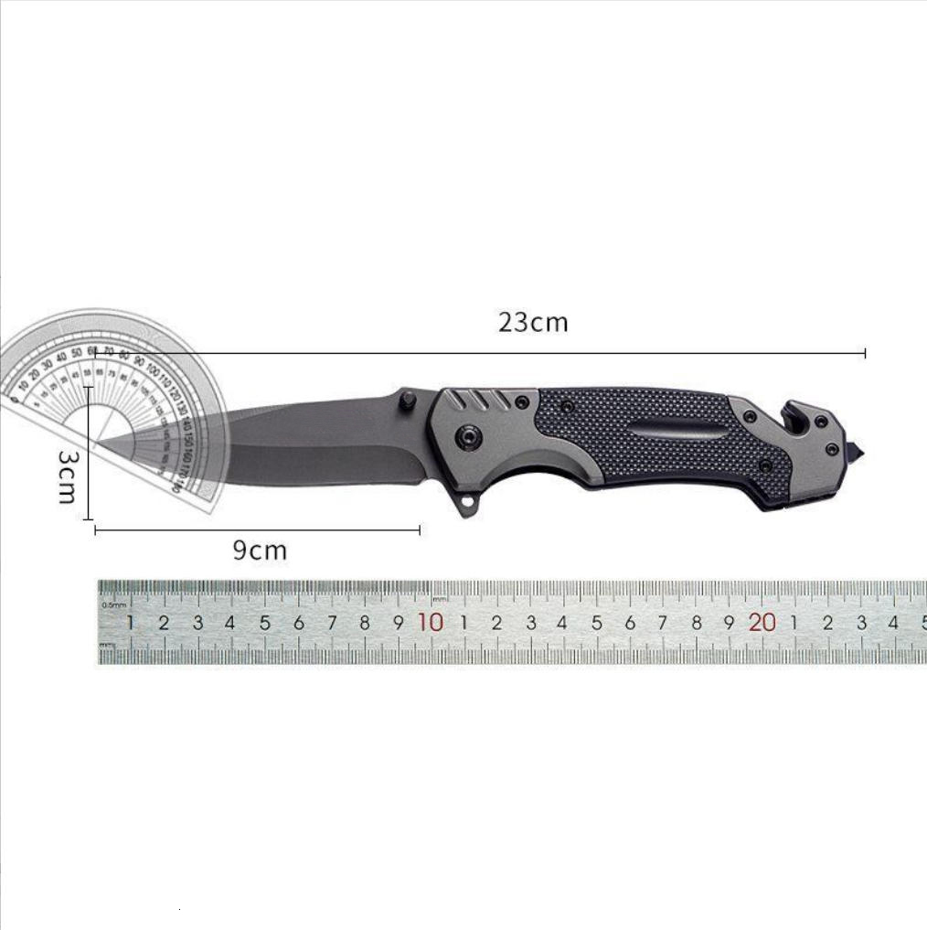BM 3300 Mini Assisted Open Knife 440C Blade Zinc Alloy Handle Camping Outdoor Fishing Pocket Hiking EDC Survival Multitool Knife