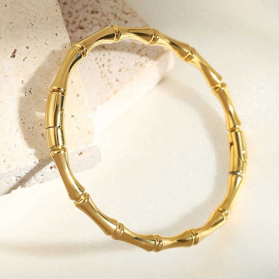 Yupsk Stainless Steel s for Women Multiple Styles Gold Color Non-Fading Bangles Fashion Jewelry Accessory Gift M251220