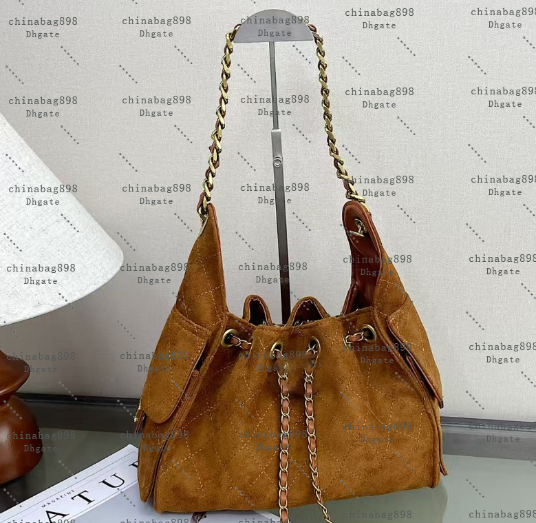 mirror quality 25 hobo bag 25c handbag designer bag master medium tote bag with drawstring women clutch chain shoulder purse luxury bags