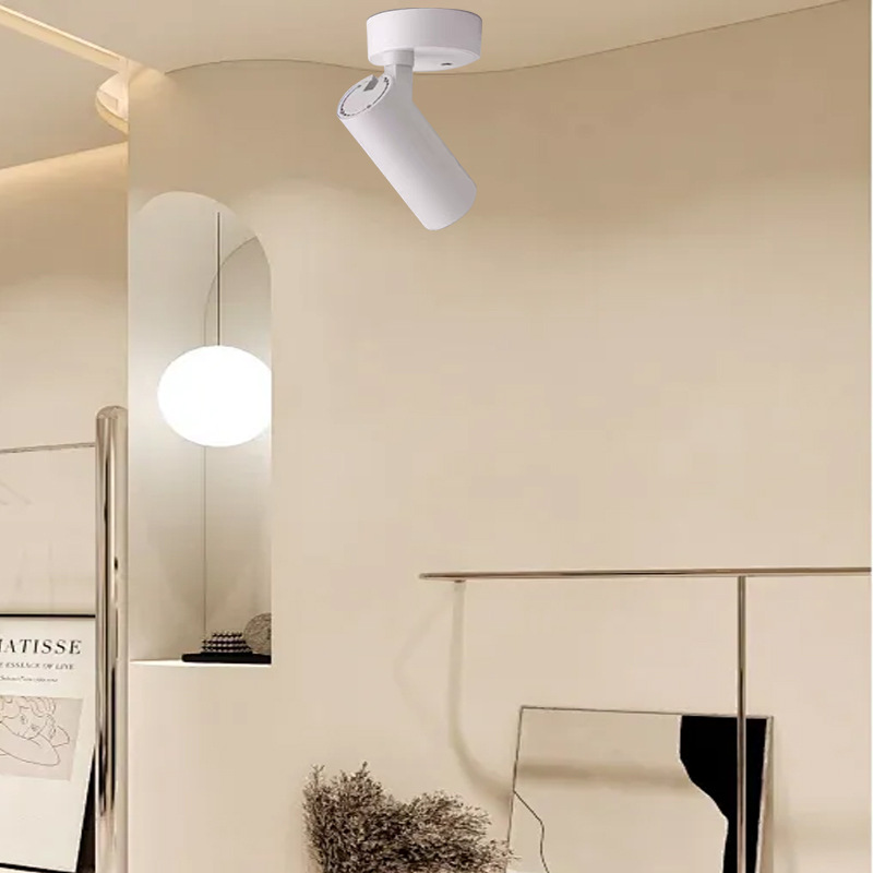 Charging spotlights - wireless remote control, magnetic attachment, track lighting, ultra-bright, no wiring, long battery life, suitable for living ro