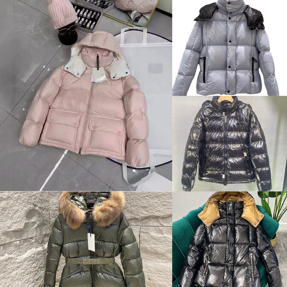 New New Correct Size Same Quality Coat Women's Designer mon Down White Duck Coat Women's Jacket Standing Collar Hooded Casual Windbreaker Ladies Jacket Coat Abbaye Ja