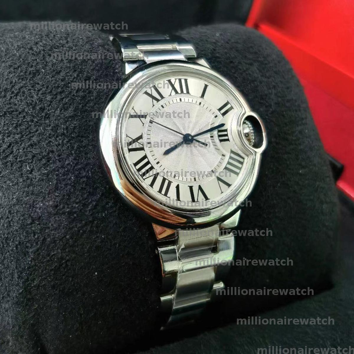 New Balloon Watch Mens Watches Ceramic Bezel Classic 42MM Luxury Watch Automatic Mechanical Movement Designer Watch Wristwatch