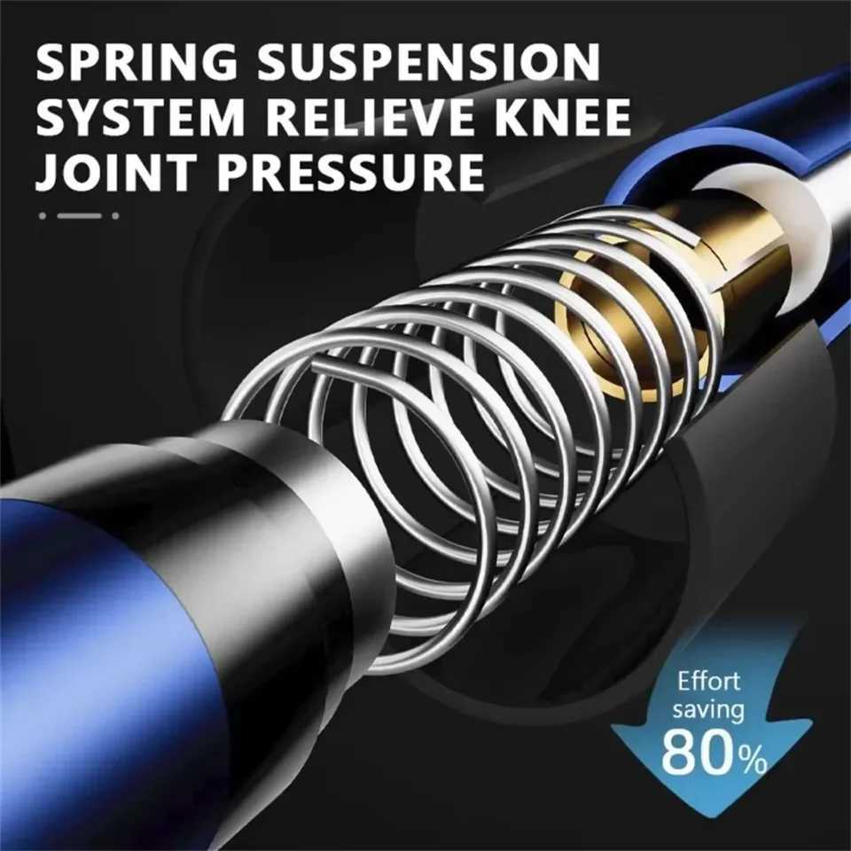 Ultralight 3-Section Trekking Poles Adjustable Aluminum Alloy Nordic Walking Sticks Telescopic Non-Slip for Men And Women Hiking G251220