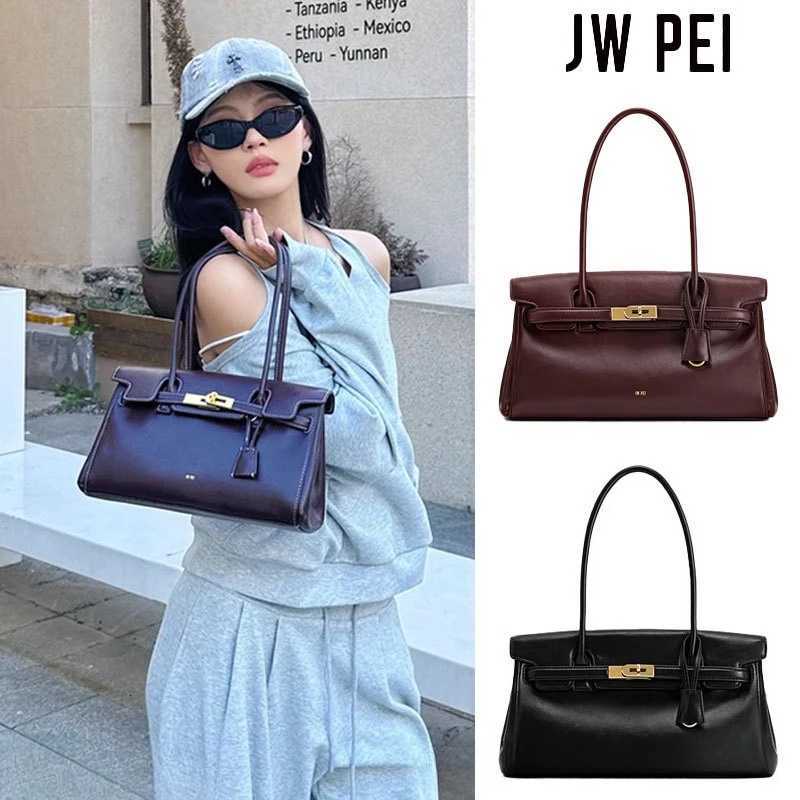 JW PEI Briefcase Tote Bag Shoulder Bag Underarm Bag New Style Niche Minimalist Baguette Bag K251220