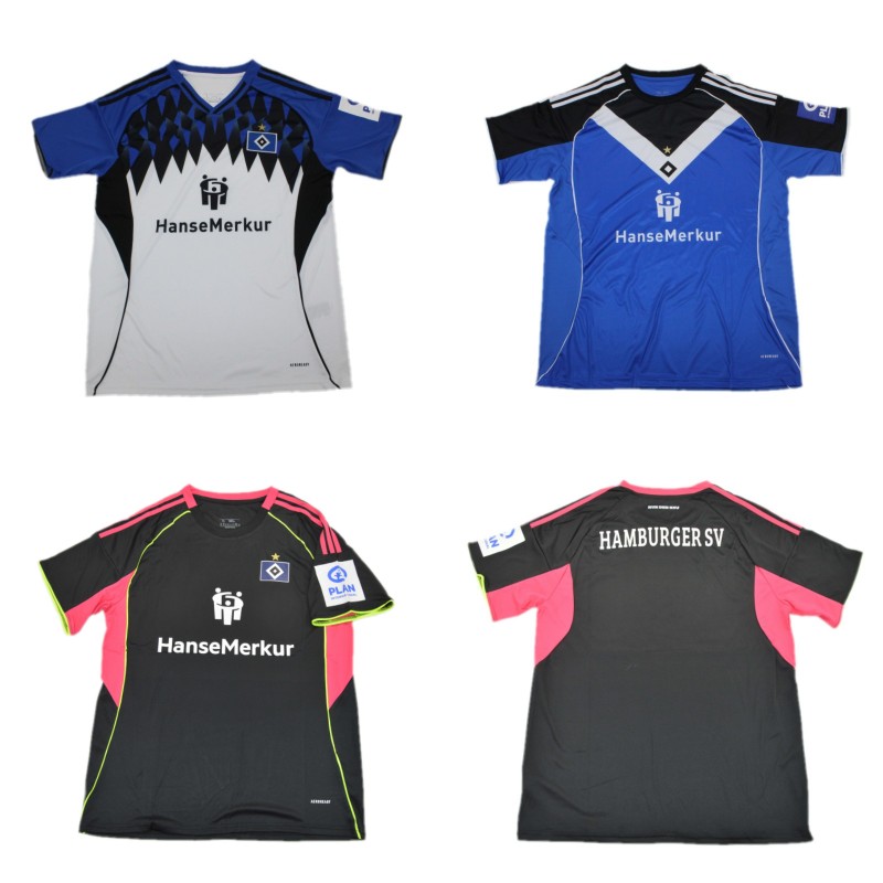 2025/26 Hamburger SV Soccer Jerseys 2026 DOMPE JATTA SCHONLAU GLATZEL PHERAI Shirts Mens KONIGSDORFFER RAMOS REIS OZTUNALI Football Uniforms