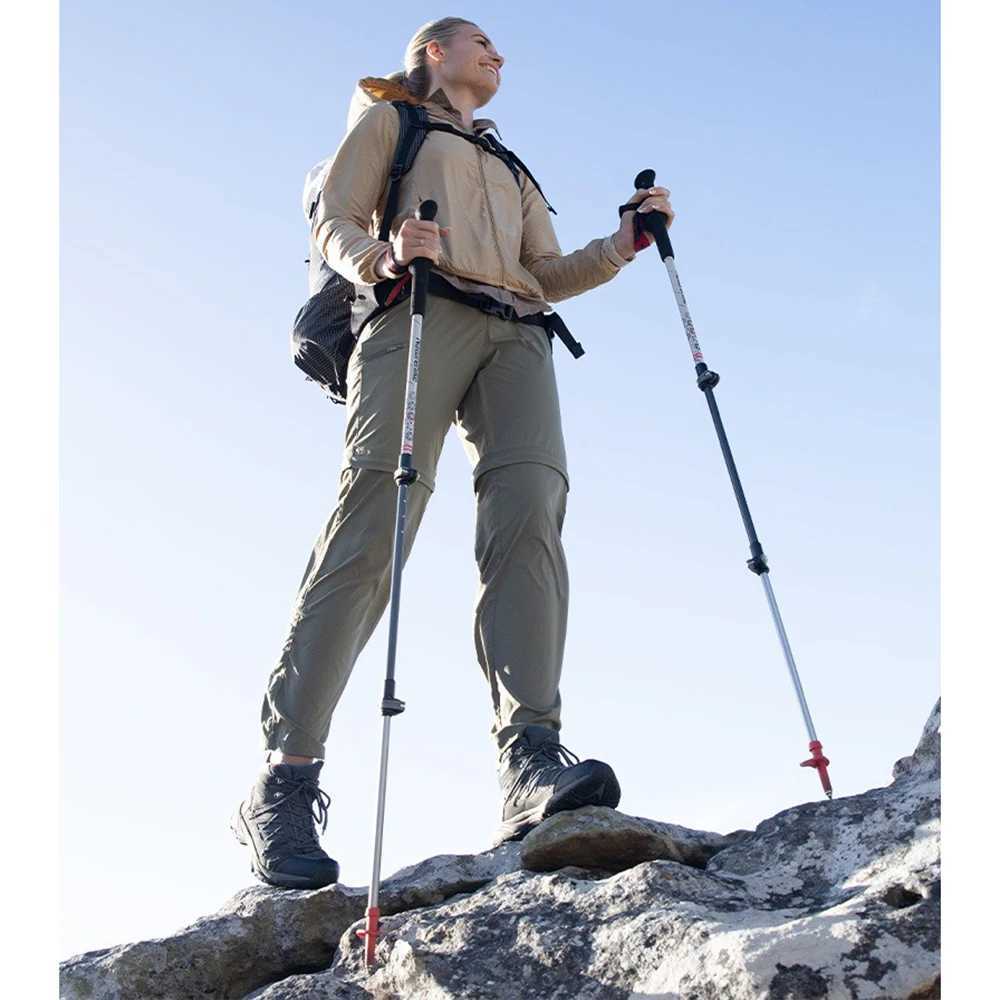 Naturehike Trekking Poles Shock Absorption Walking Sticks Telescopic Foldable Ultralight Adjustable Hiking Cane Camping Pole G251220