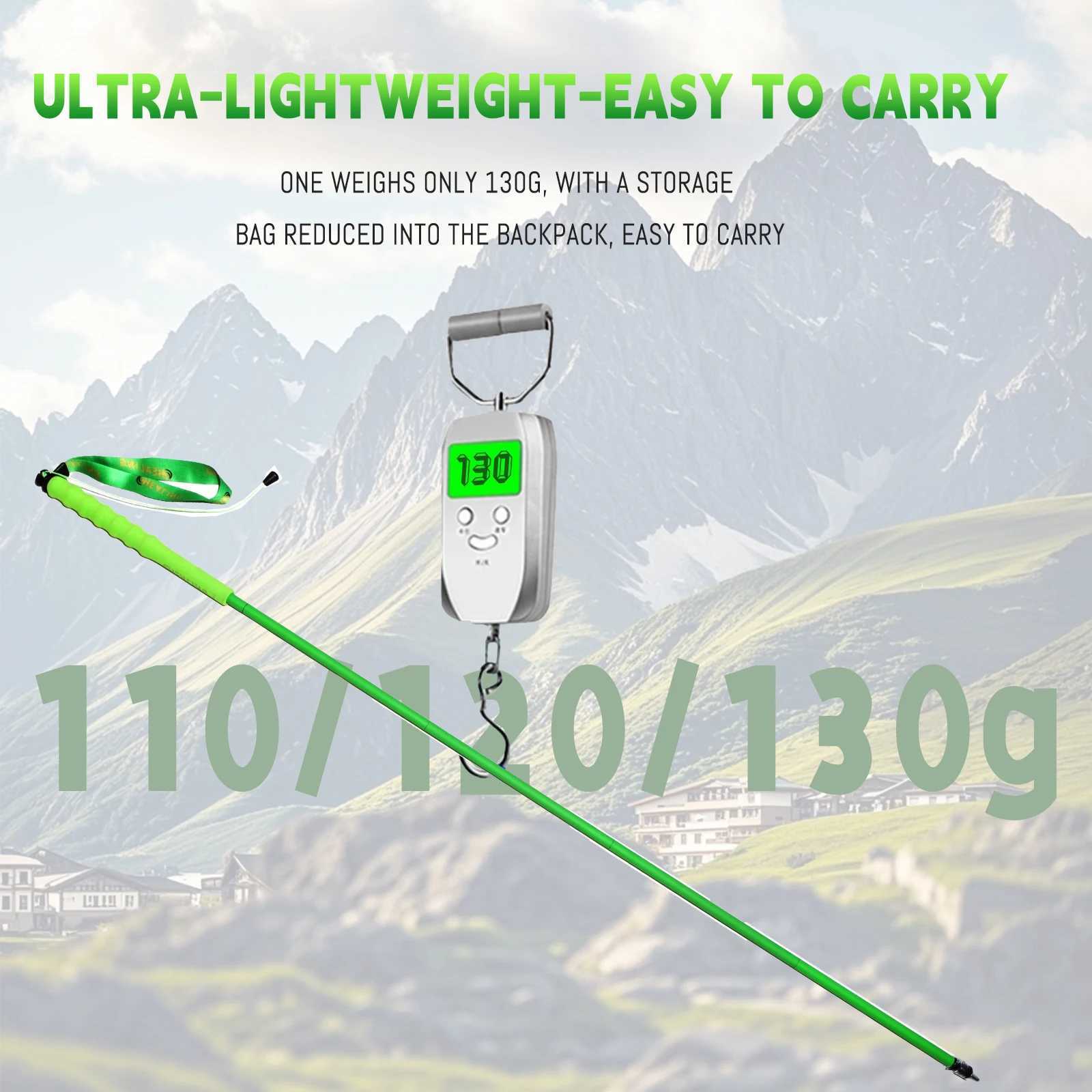 OKHEALING Ultra T700 Carbon Fiber Trekking Sticks Poles Lightweight Portable Hiking Poles Walking Sticks Hiking Accessories G251220