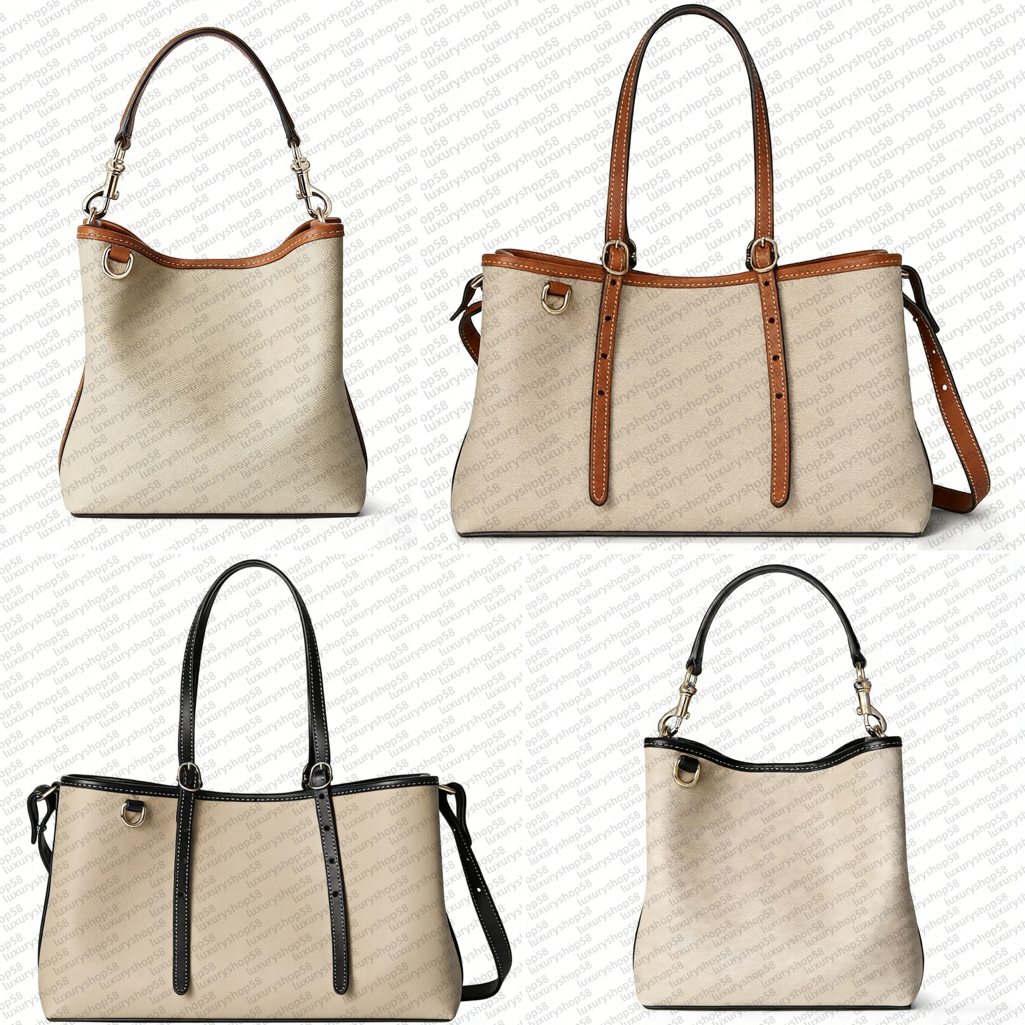 High quality Designer Tote Bag Genuine Leather Women Handbags Tote Beach Handle Bag Tote Bag Fashion Handbag Shoulder Travel Crossbody Casual Totes puese