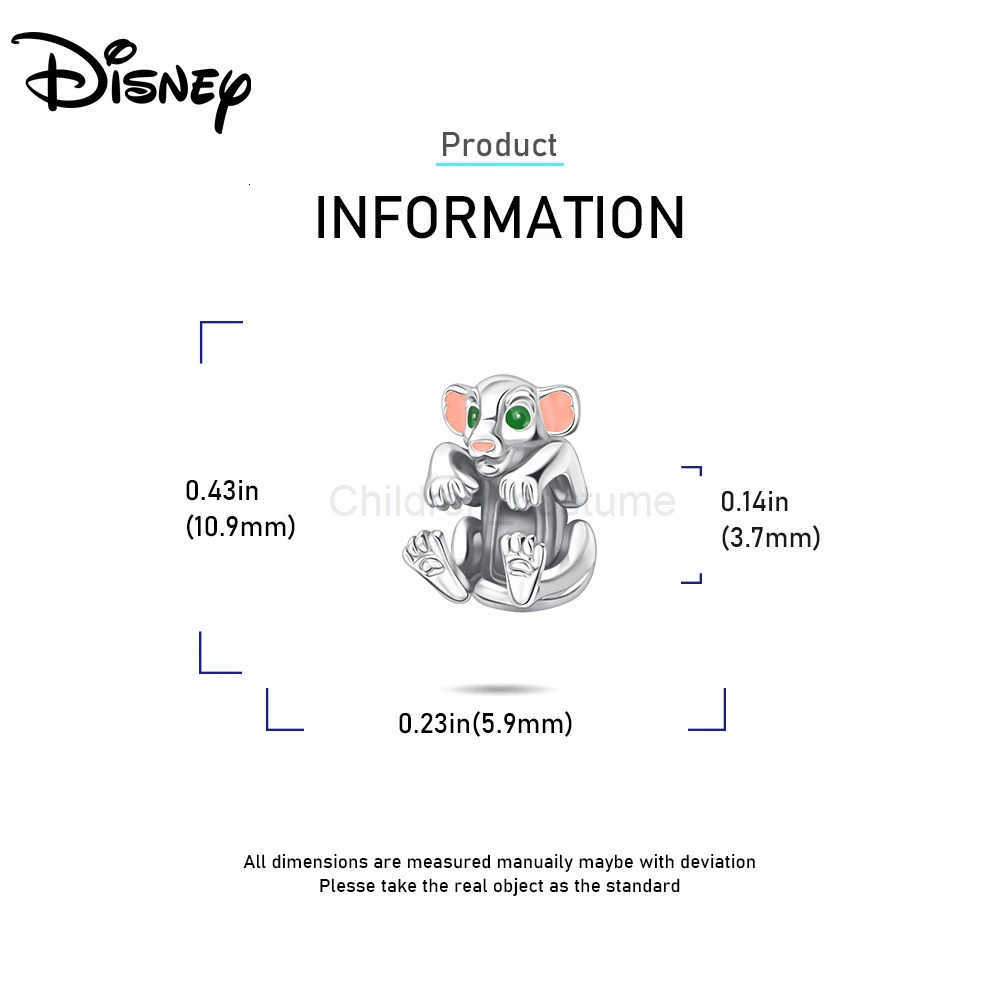 Disney Mickey WALL-E 925 Silver Winnie The Pooh Donald Duck Charm Bead For Women Bracelet DIY Christmas Jewelry Pendant Gifts H251220