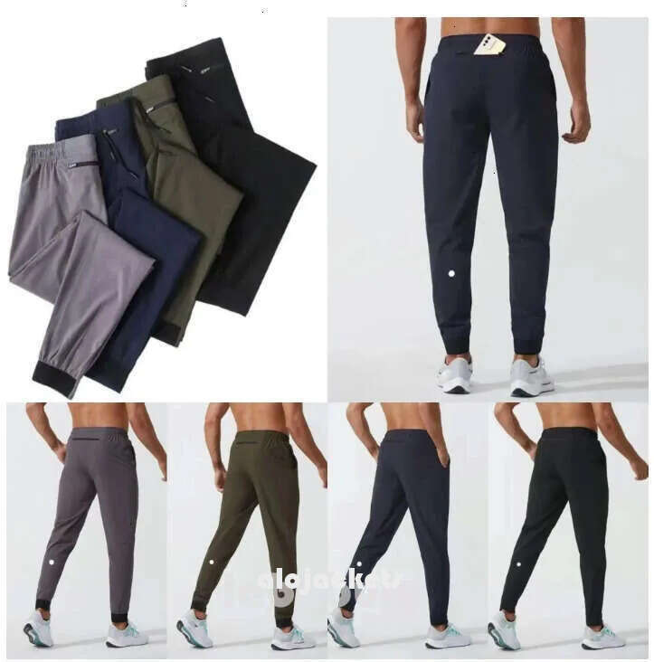 NEW shorts Long luluity lemonive men set Pants Sport Yoga Outfit Quick Gym set Pocket Sweatpants pants Trousers Men Casual Elastic luluity lemonive leggings sets