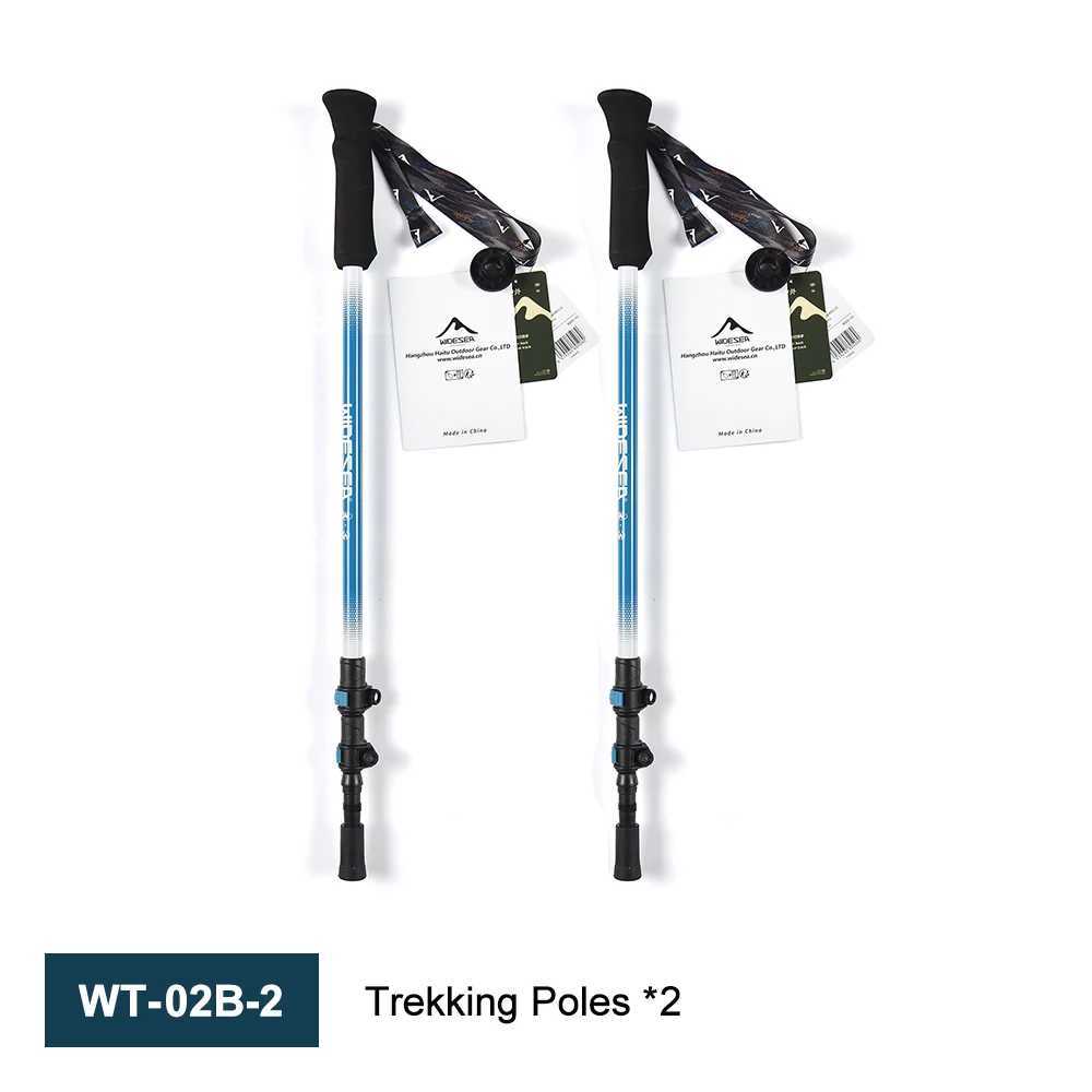 WIDESEA foldable Carbon Trekking Poles 65-135CM Retractable Lightweight Mountaineering Poles for Hiking Mountaineering G251220
