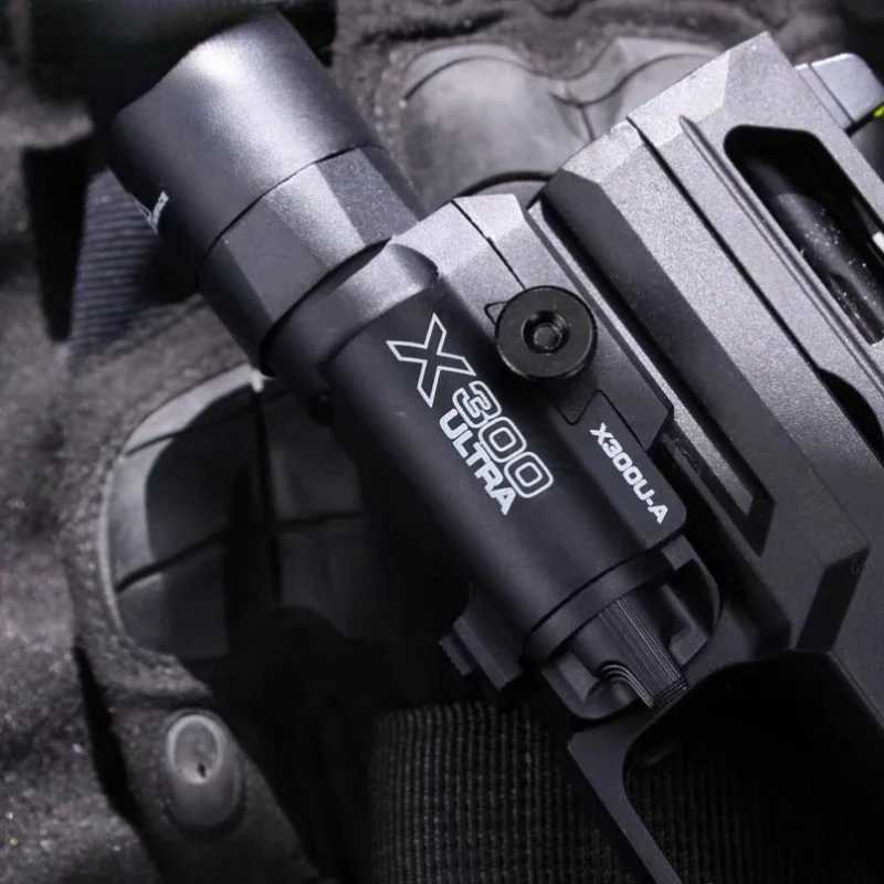 TINSOL New X300U-A Multi - functional Tactical Light Fits 20mm Rail for Toy Airsoft Guns Hunting CS Matches WargamesT251220