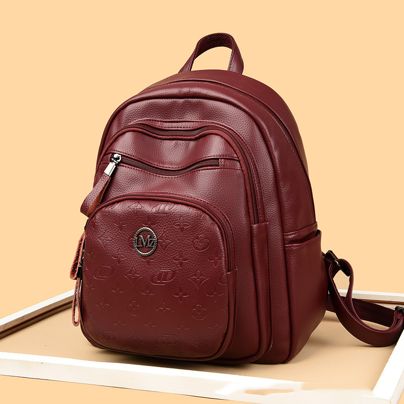 OULAIMEIZI Designer Bag 2025 New Fashionable Leisure Backpack Versatile Fashionable Large Capacity Travel Backpack for Women