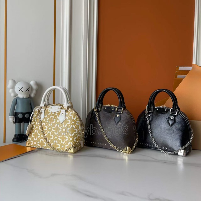 Designer Bag Almas Trunk Bb Bag Woman Classic Leather Vintage Shell Bag Shoulder Bag Golden Silver Chain Bag Handbag Crossbody Bag Wallet Purse M27216 M26084 M27812