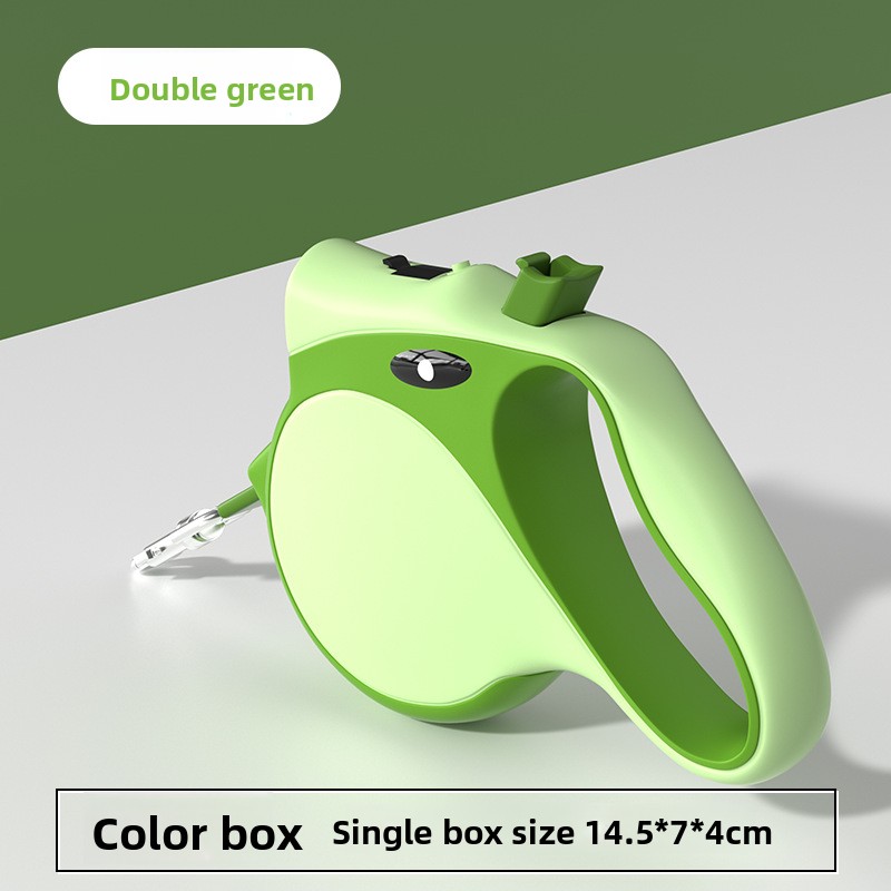 Retractable Dog Leash for Small Medium Dogs Corgi Shiba Inu with Comfortable Chest Strap for Outdoor Walking