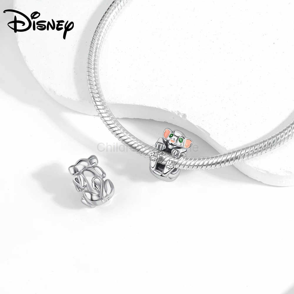Disney Mickey WALL-E 925 Silver Winnie The Pooh Donald Duck Charm Bead For Women Bracelet DIY Christmas Jewelry Pendant Gifts H251220