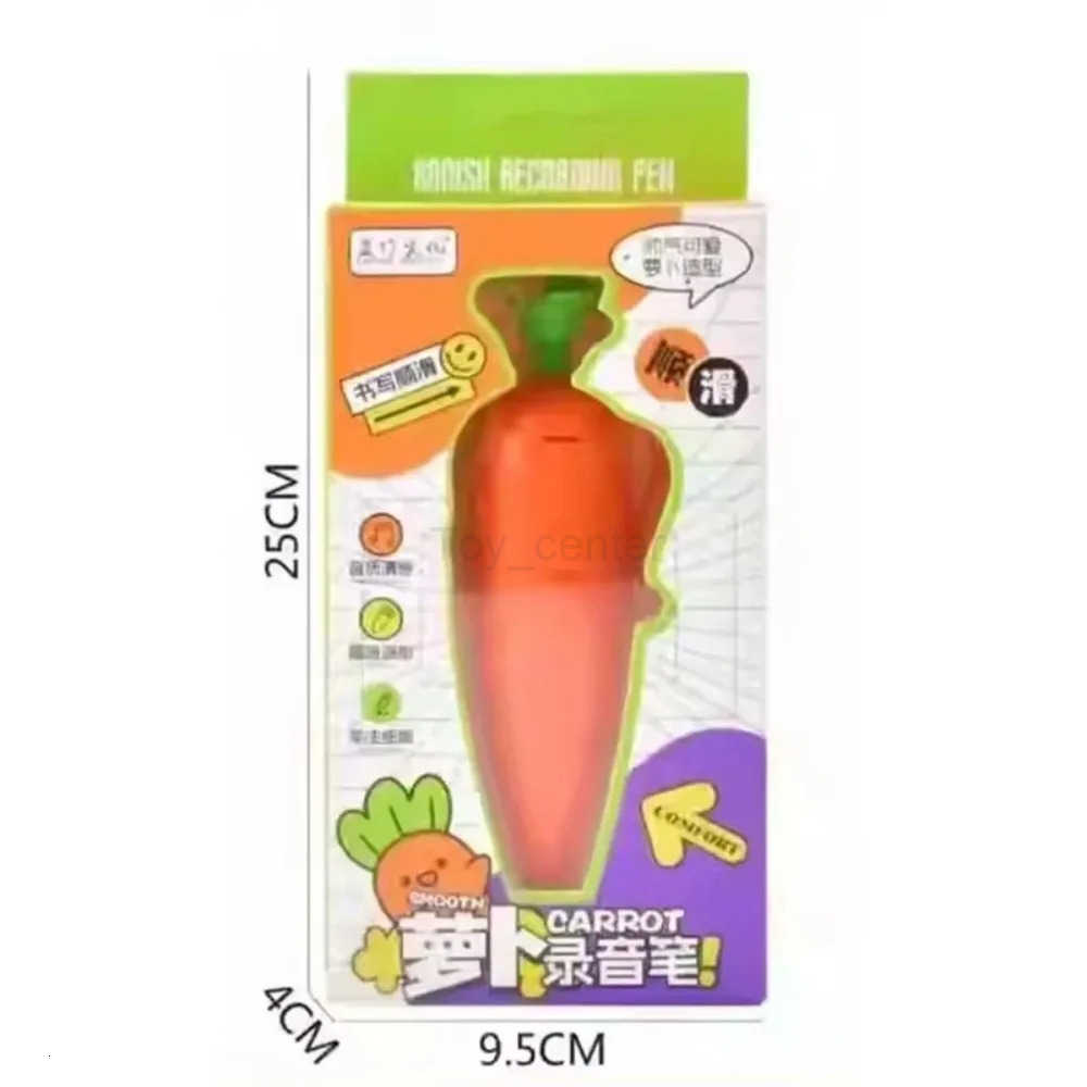 Disney zootopia judy ballpoint pen 2 in 1 carrot shape voice recorder 60 sense recording function stationery ballpoint pen H251220