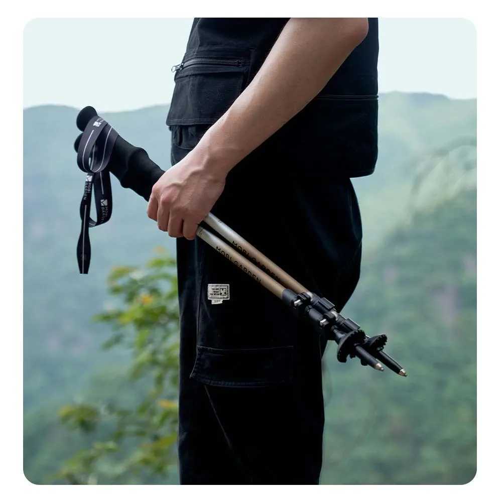 MOBI GARDEN Outdoor Hiking Poles Aluminum Alloy Telescopic Hiking Poles Climbing Adult Childrens Styles G251220