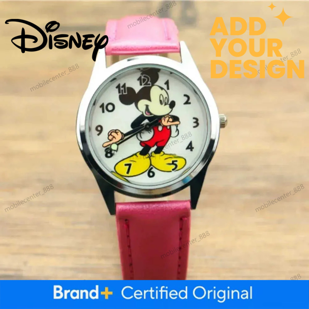 Disney custom Mickey Mouse Teen Adult Watches Vintage Articulating Hands Analog Quartz Watch for Women Men Teenager Fashion Wristwatch H251011