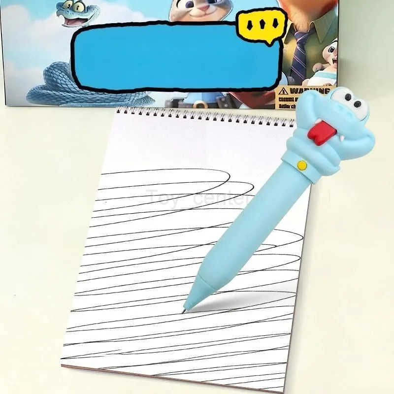 Disney New Best-selling Cartoon Animation Zootopia 2 Peripheral Gary Snake Writing Serum Pen Gary One Snake Creative Gift H251220