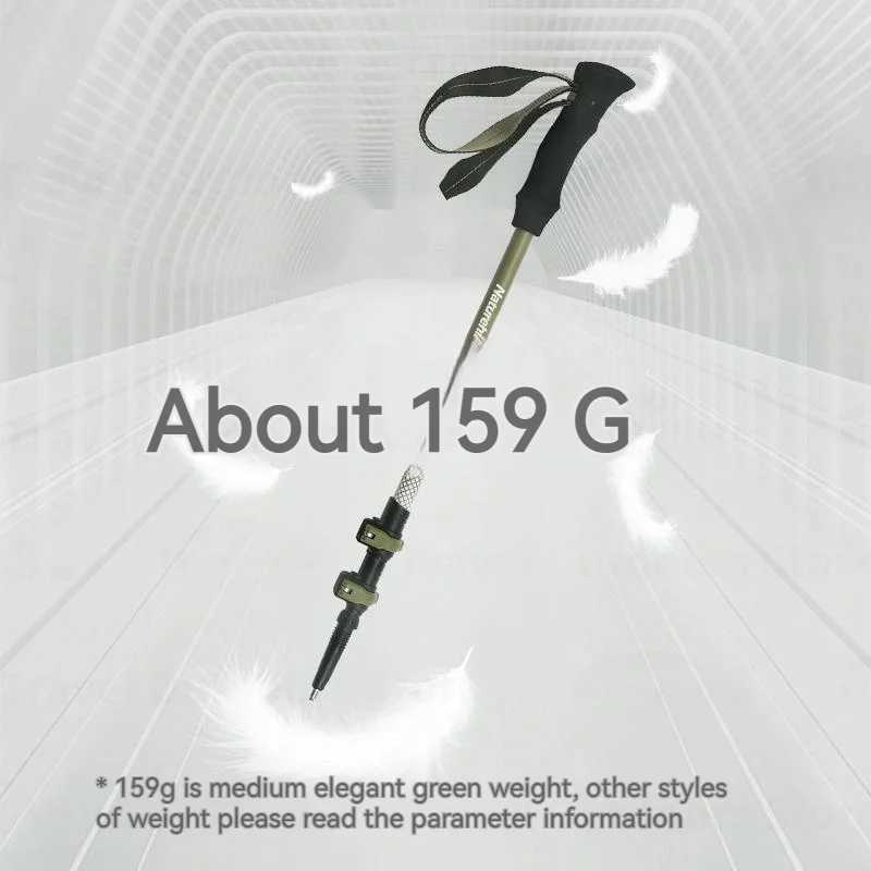 Naturehike Hiking Stick Carbon Fiber Telescopic Ultralight Outdoor Climbing Pole Trekking Accessories Walk Mountaineering Stick G251220