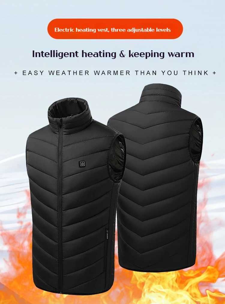 Heated Vest USB Rechargeable for Men Women Intelligent Heating Vest with Constant Warmth Washable Winter Thermal Vest Gift S-8XLT251220