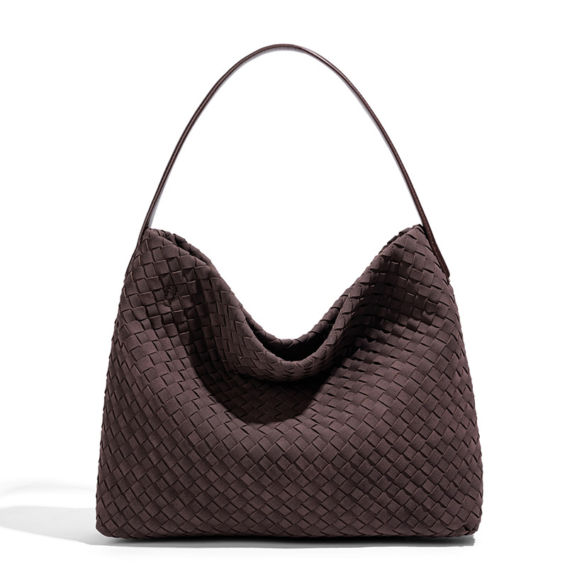 Designer Bag 2026 Vintage Pebbled Woven Shoulder Bag, Women's Large Tote Convertible Underarm Purse for Daily Commute & Casual Free Shipping