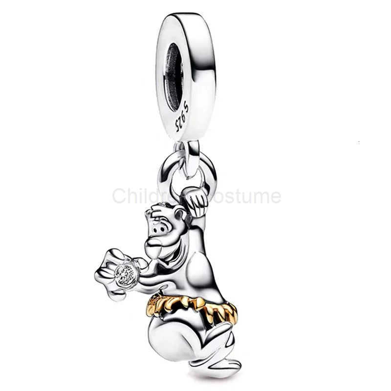 Disney 2026 NEW Fine Making Mickey MouseDonald Duck Dumbo Dangle Charm Bead Fit Original Silver 925 Bracelet DIY Jewelry Gift H251220